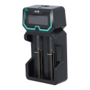 XTAR X2 Ladegerät – Schnellladegerät mit LCD für Li-Ion & NiMH