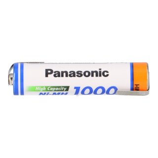 Panasonic PHR4U1000 Micro Akku AA Ni-MH 1,2V 1000mAh LFZ