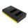 PATONA Dual-LCD Kamera-Ladegerät für Nikon EN-EL23 – USB-C