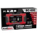 Kraftmax BC-600 10A Ladegerät – 12V/24V Smart...