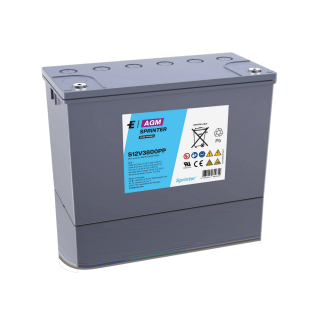 Exide Sprinter Pure Power S12V3800PP 12V 105Ah AGM Batterie
