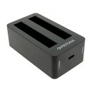 Dual Akku Ladegerät mit Ladestandsanzeige für Insta360