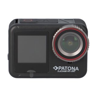 PATONA Platinum Action Cam Life SL5 mit Dual Screen und Zubehör