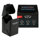 PATONA Platinum Dual-Charger Ladebox für Action Cam...