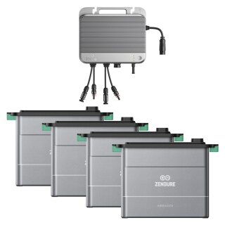 SolarFlow 800 Mikrowechselrichter mit 4x AB2000X Batterie