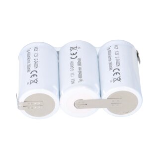 Akkupack Mexcel NS4000DH F1x3 Hochtemperatur Ni-Cd