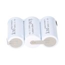 Akkupack Mexcel NS4000DH F1x3 Hochtemperatur Ni-Cd