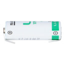 SAFT LS17500 A – 3,6 V Lithium-Thionylchlorid (Li-SOCl₂) mit U-Lötfahne – Industrie-Zelle