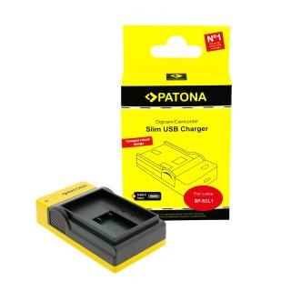 PATONA Slim USB-C Ladegerät für Leica BP-SCL1
