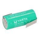 Varta CR 2/3 AA 3V Lithium Batterie Z-Lötfahne...