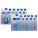 XCell LR03 Alkaline Micro Batterie 4er-Blister - 10er-Pack