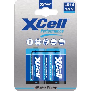 XCell LR14 C-Batterien 10er-Set