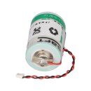 5er-Set Lithium Batterie 1/2AA mit Kabel und Stecker