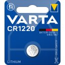 Varta CR1220 Lithium Knopfzellen 3V – 10er-Pack