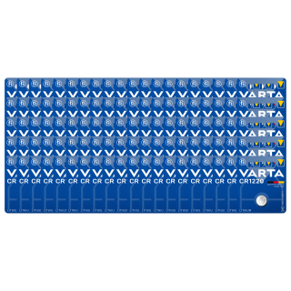 Varta CR1220 Lithium Knopfzelle 3V 100er-Pack