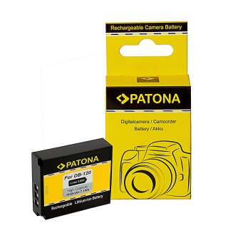 PATONA Akku kompatibel mit Ricoh DB-120 für GR IV