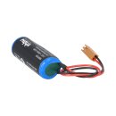 Steuereinheit-Batterie 3V 2000mAh Li-MnO2 Ersatz für FDK CR8-LHC – kompatibel mit GE Fanuc A02B-0200-K102, A98L-0031-0012, CR17540SE-RL u.a.