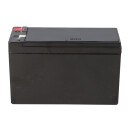 Sonnenschein A112/6,5S 12V 6,5Ah VRLA Blei-Gel-Akku, Faston F1 4,8 mm, Long Life 10–12 Jahre, wartungsfrei, flammhemmendes Gehäuse, IEC 60896, zyklenfest