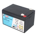 Sonnenschein Hybrid A112/8.5 SR 12V 8,5Ah / 9,2Ah VRLA Gel Batterie SR-6.3 Anschluss, 10 Jahre Designlife, USV & Sicherheit