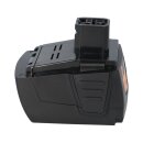 Detailansicht vhbw Akku schwarz/rot 14,4V 3000 mAh CE & RoHS