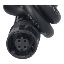 MARATRON PASC5 Ladegerät 36V 4A für Yamaha Akkus ab 2015, 4-poliger Bajonettstecker, kompakt, Schwarz, Kabel 0,8–1,5 m