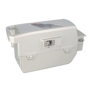 26V 28Ah Lithium-E-Bike Akku silber Sattelrohr