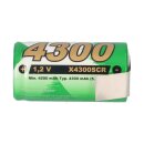 XCell SC4300 Sub-C Ni-MH Akku 1,2V 4300mAh –...