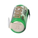 XCell SC4300 Sub-C Ni-MH Akku 1,2V 4300mAh – Hochstrom mit Z-Lötfahne