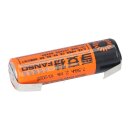 Fanso ER14505M AA Lithium Li-SOCI2 Spiral - 3.6V 2100mAh