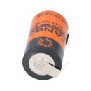 Fanso ER26500M Baby C 3,6V 6000mAh Li-SOCl2 Lithium Batterie U-Lötfaden