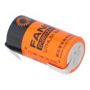 Fanso ER26500M Baby C 3,6V 6000mAh Li-SOCl2 Lithium Batterie U-Lötfaden