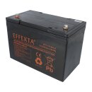Effekta BTL 12-90LX 12V 90Ah Vlies‑Bleiakku mit F12 Terminal
