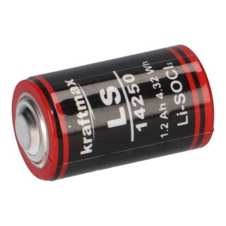 EVE ER14250/PFR / 1/2AA - 3.6V 3 pin - AAA / 1/2AA 14250 - Lithium