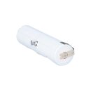 Akkupack NS4500DH Ni-Cd 2,4V 4500mAh L1x2 D ohne Endkappe