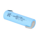 INR18650A28 18650 Li‑Ion 3,65V 2800mAh mit Z‑Lötfahne