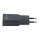 Flacher 20W GaN USB‑C Netzadapter, PPS‑fähig, Farbe Schwarz