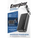 UE30055PQ Powerbank schwarz, 30000 mAh, LED‑Anzeige