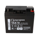 Q‑Batteries 12LS‑18 mit VdS G112074 – Abmessungen 181×77×167 mm
