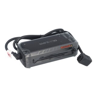 Shimano STEPS EC‑E6002 Kompakt Ladegerät, schwarz, Vorderansicht