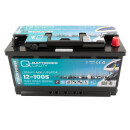 LiFePO4 12,8V 100Ah Batterie Q-Batteries 12-100S mit App