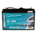 LiFePO4 12,8V 100Ah mit integrierter Heizung – kompakte Bauform 329×172×235 mm