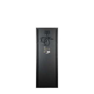 WATTSTUNDE SOLA Frame Black 100 Wp HV – All-Black Solarmodul frontal