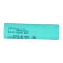 INR18650‑20R 18650 Li‑Ion Zelle 3,6V 2000mAh Flattop inkl. U‑Lötfahne