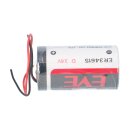 EVE ER34615/FL Lithium‑Batterie D, 3,6 V, 19.000 mAh, −60 bis +85 °C