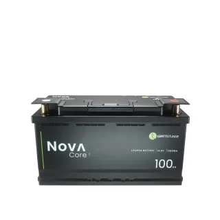 WATTSTUNDE NOVA Core² 100Ah LiFePO4 Batterie, 12,8V, BMS 200A