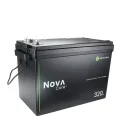 Anschlüsse und Maße der NOVA Core² 320Ah...