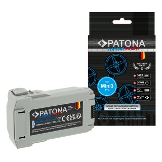 PATONA Platinum Li‑Polymer Akku 3850 mAh für DJI Mini 3/3 Pro