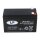 LP12‑9.0 Multi‑Purpose AGM, 12V 9Ah, Anschluss Faston 4,8 mm