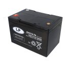 EVX12-76 T6 12V 76Ah AGM Deep‑Cycle Akku Landport, M6 T6