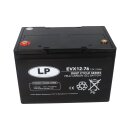 AGM-GEL Batterie 12 Volt 76 Ah T6 Anschluss im 4er Set